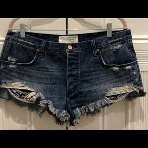 Jean shorts